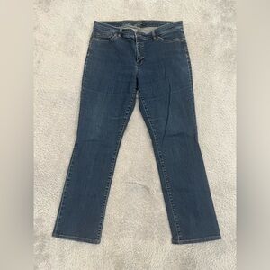 Lauren Ralph Lauren Modern Straight Curvy Jeans Size 14